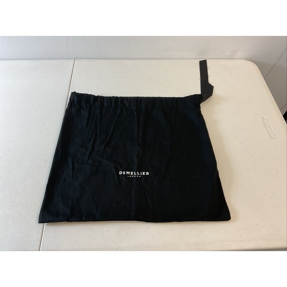 Demellier London Black Fabric Dust Bag Small 15.5x14